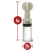 Temptasia Kit 3 Suce Tétons Twist Up 10.3cm - Diamètre 19mm